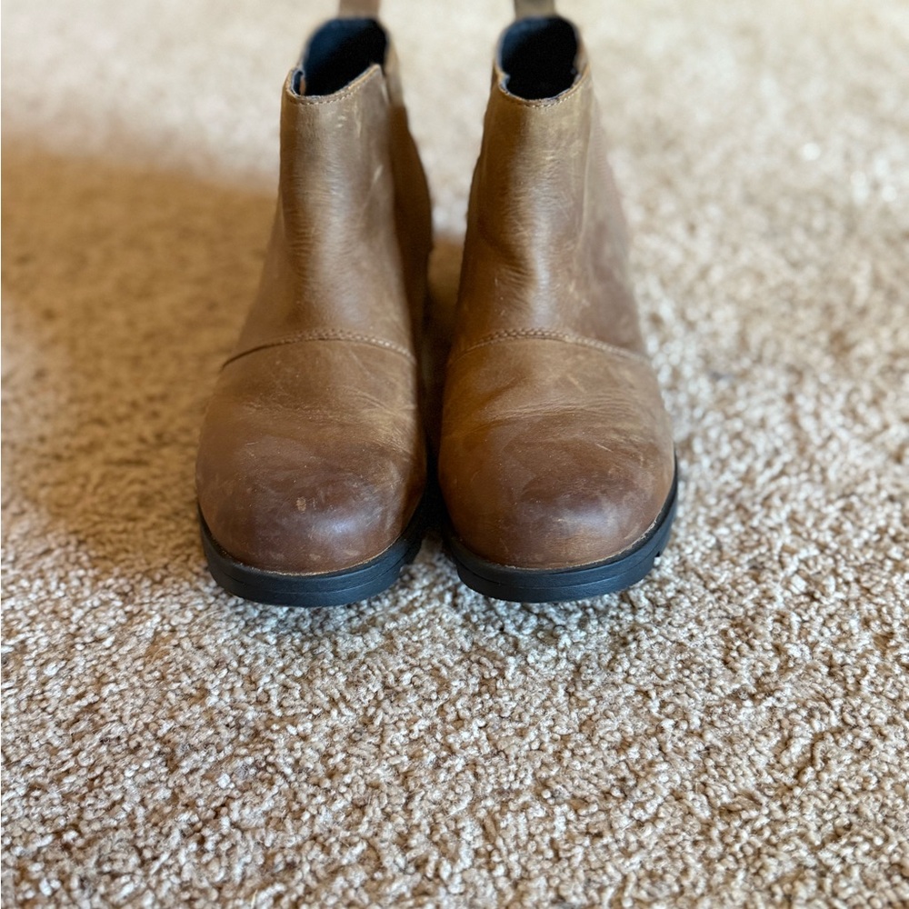 Sorel Tan Leather Boots